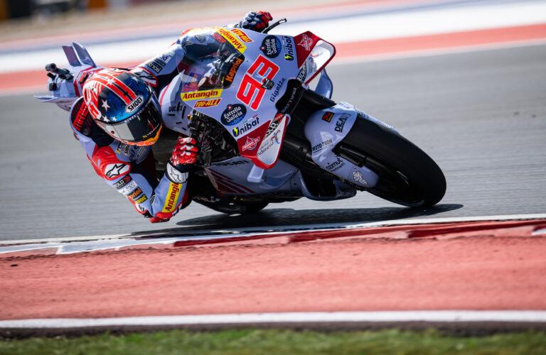 TOP-3 FINISH FOR MARC ON OPENING DAY AT COTA   