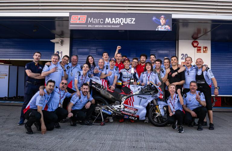 PANDEMONIUM IN JEREZ AS MARC NARROWLY MISSES OUT ON RACE WIN AND ALEX IS FOURTH