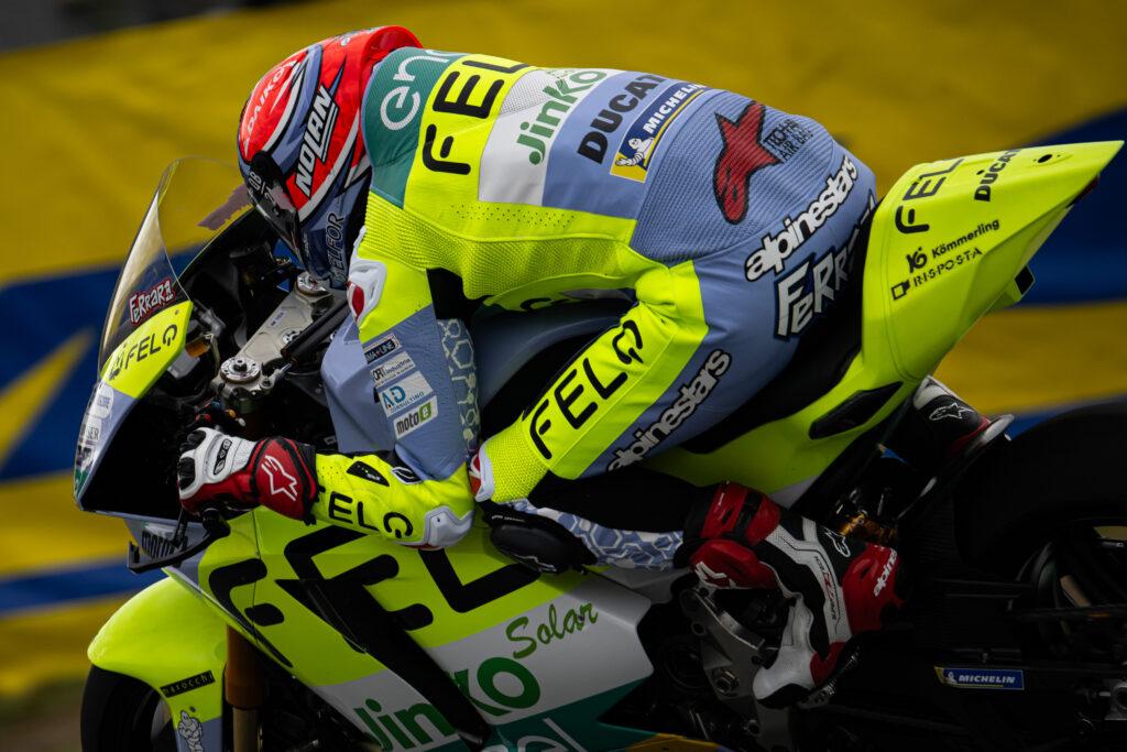 FERRARI CLINCHES MAIDEN Q2 DIRECT SEED OF THE SEASON - Gresini Racing