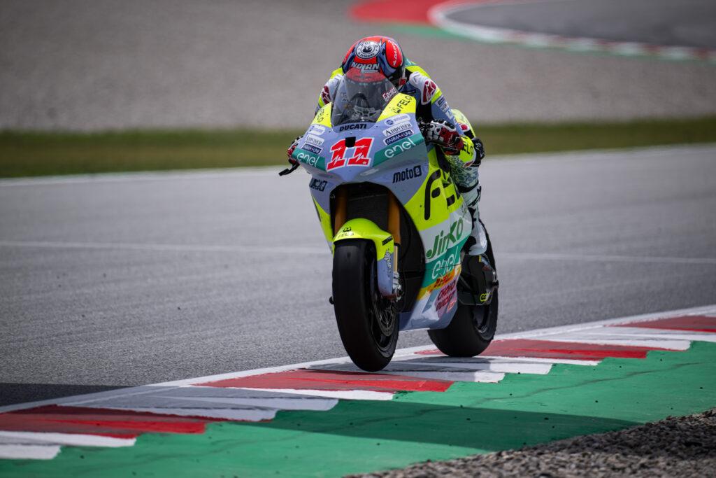UN ALTRO SABATO COMPLICATO - Gresini Racing
