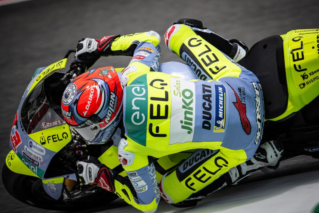 QUALIFICHE DEL MUGELLO: TERZA FILA PER FERRARI E FINELLO - Gresini Racing