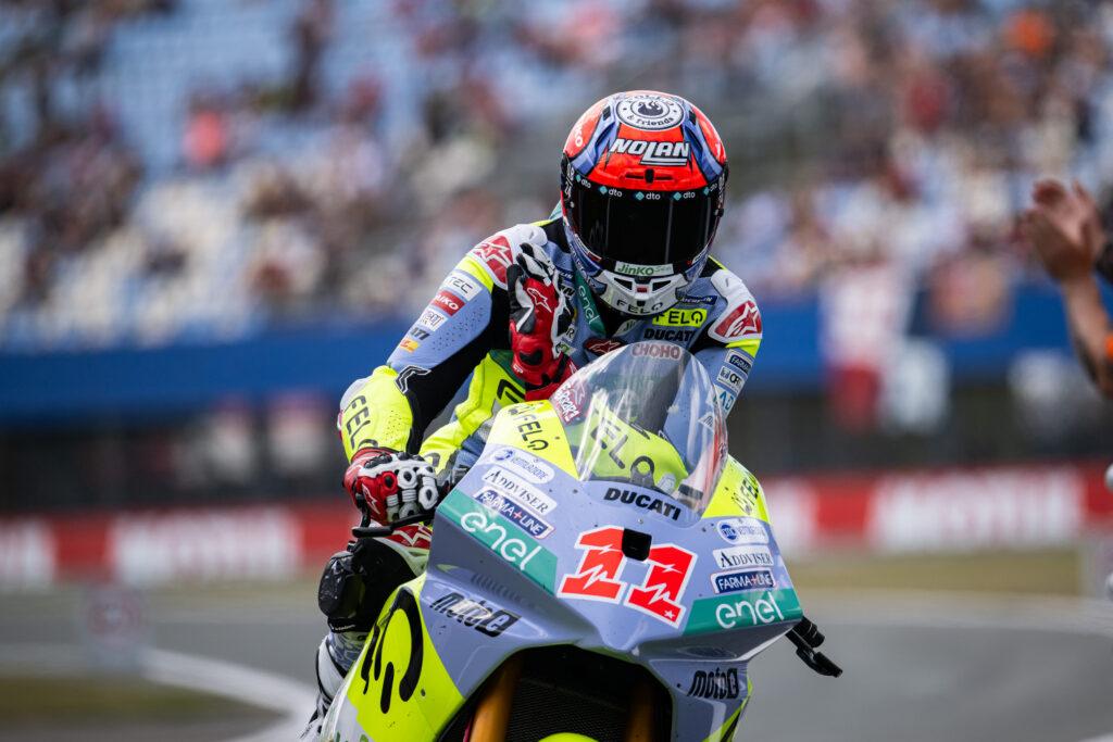 GARA1 IN RIMONTA, PIÙ DIFFICILE GARA2 - Gresini Racing