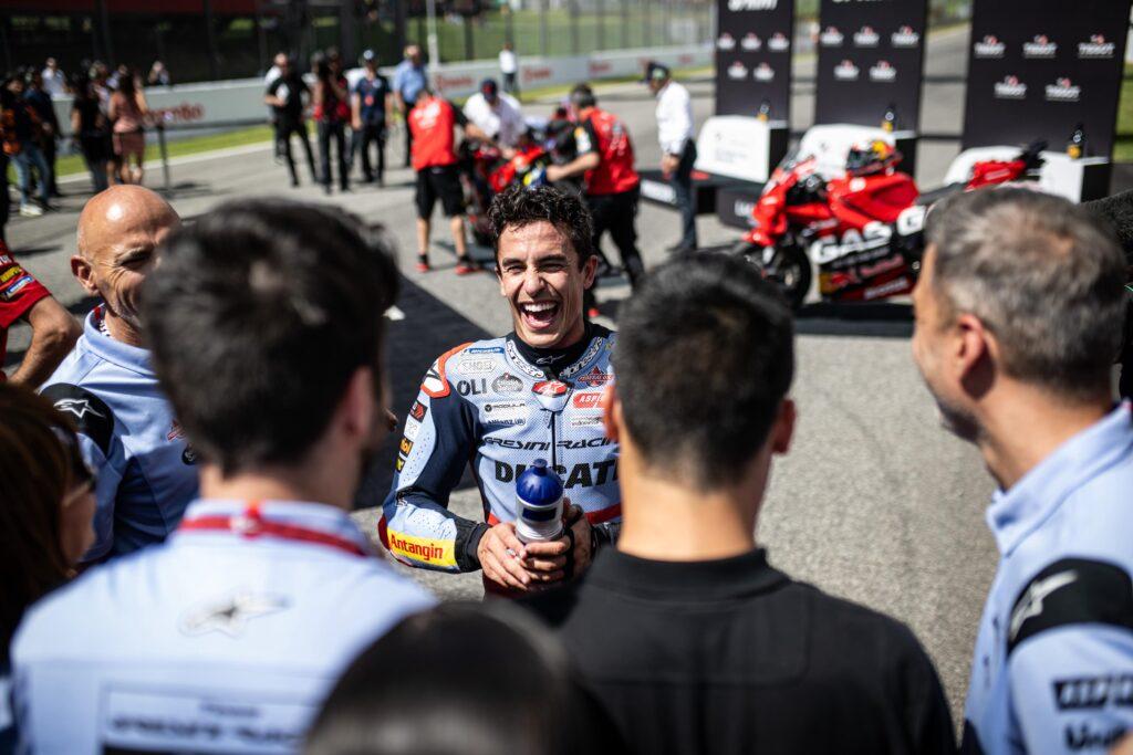 SPRINT MUGELLO: SESTO PODIO CONSECUTIVO PER MARC - Gresini Racing