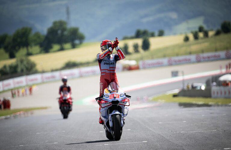 MUGELLO SPRINT RACE: SIXTH CONSECUTIVE PODIUM FOR MARC