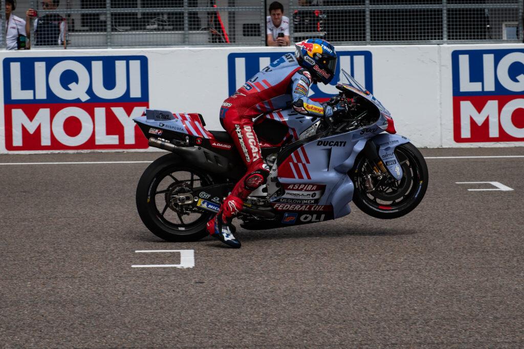 ALEX BENE AL SACHS, MARC VENERDÌ DA DIMENTICARE - Gresini Racing