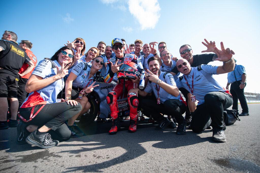 MARC SI SUPERA NELLA SPRINT A MANDALIKA - Gresini Racing