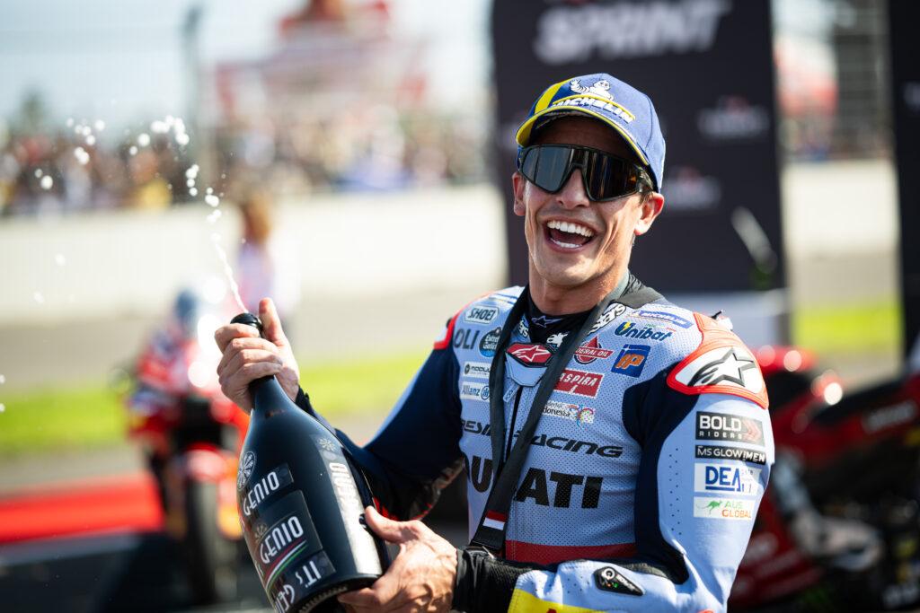 MARC SI SUPERA NELLA SPRINT A MANDALIKA - Gresini Racing