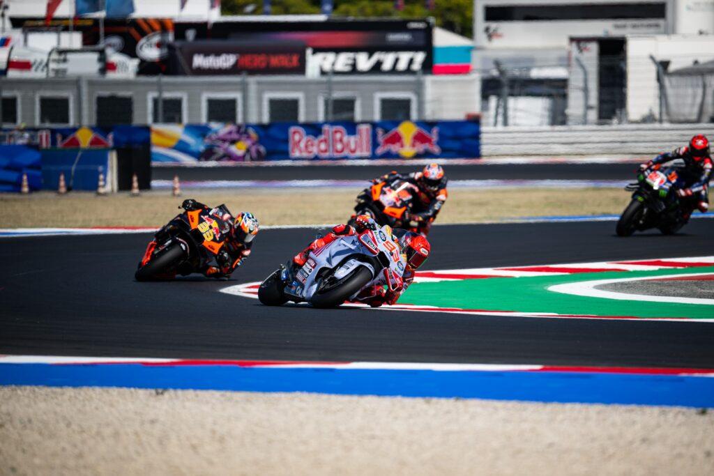 MARC IN RIMONTA CHIUDE 5º NELLA SPRINT DI MISANO - Gresini Racing
