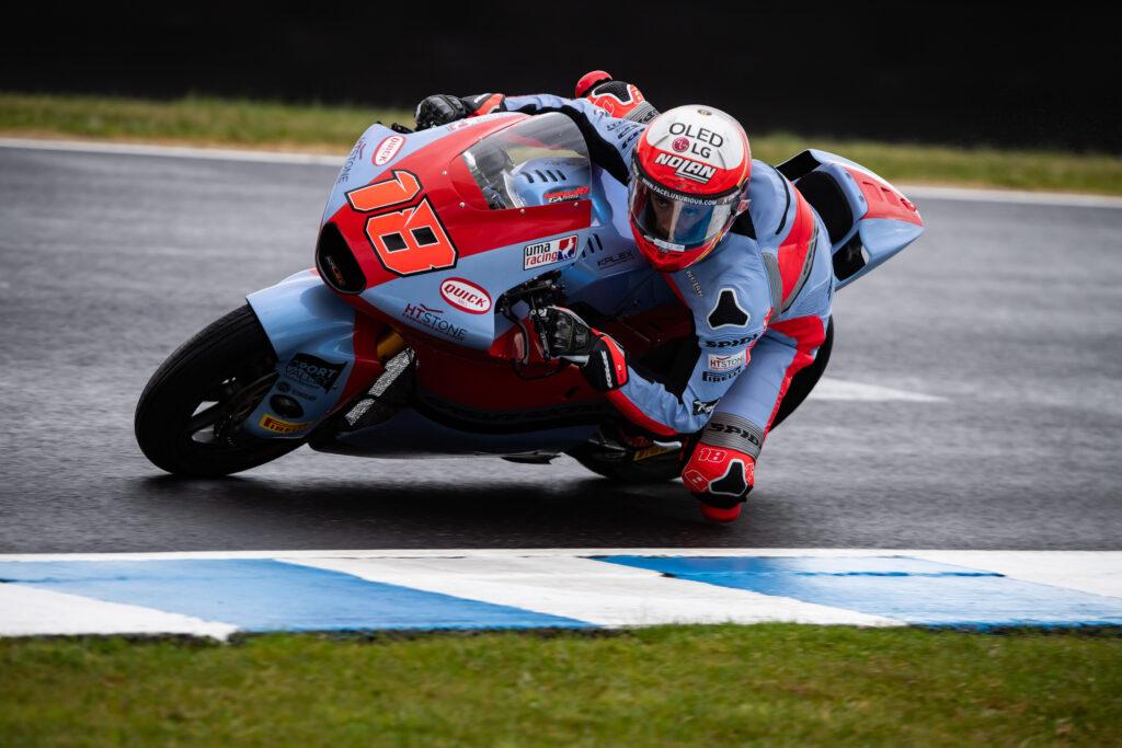 GONZALEZ QUARTO NEL VENERDÌ AUSTRALIANO, OTTAVO ARENAS - Gresini Racing