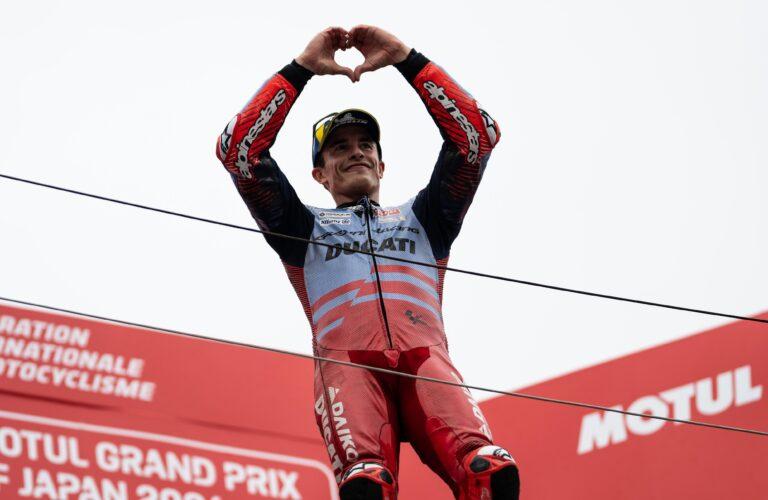 DOUBLE PODIUM FOR MARQUEZ AT MOTEGI  