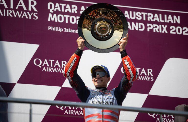 MARC MARQUEZ TAKES THIRD WIN OF THE SEASON AT PHILLIP ISLAND   