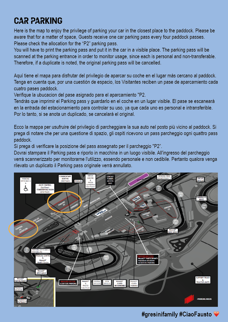 Info Guest - Gresini Racing
