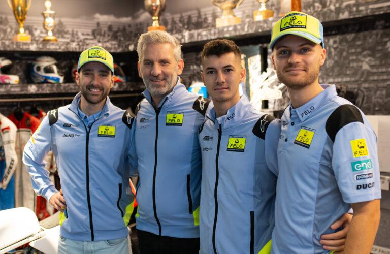 GRESINI MOTOE PUNTA SULLE TRE F: FELO-FERRARI-FINELLO