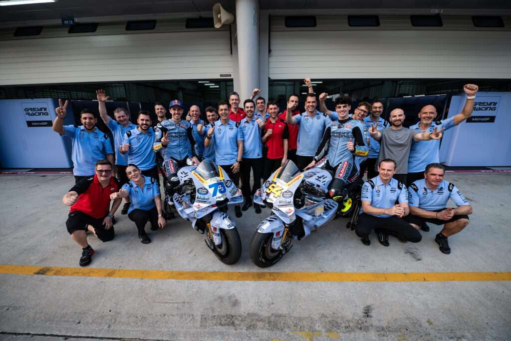 SEPANG: ALEX FASTEST, FERMIN ALREADY COMPETITIVE - Gresini Racing