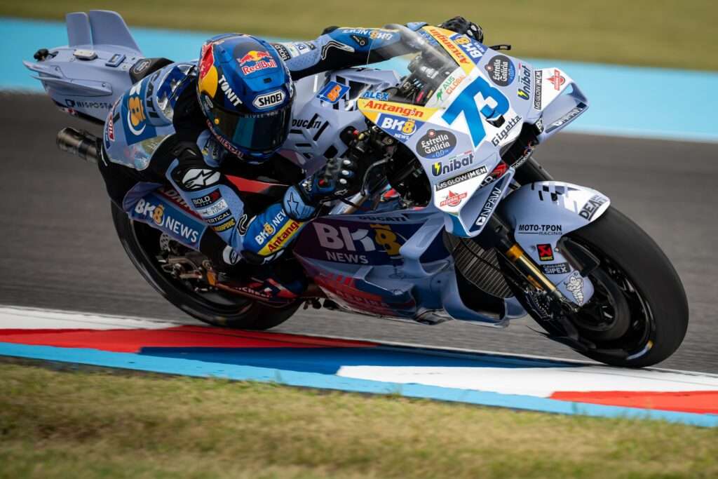 ALEX IN TOP3 ANCHE NEL VENERDÌ DI TERMAS - Gresini Racing