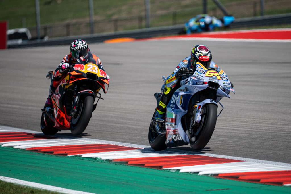 MARQUEZ SHOW IN TEXAN SPRINT - Gresini Racing