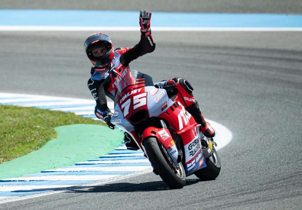 ARENAS SESTO AL TRAGUARDO DI JEREZ - Gresini Racing