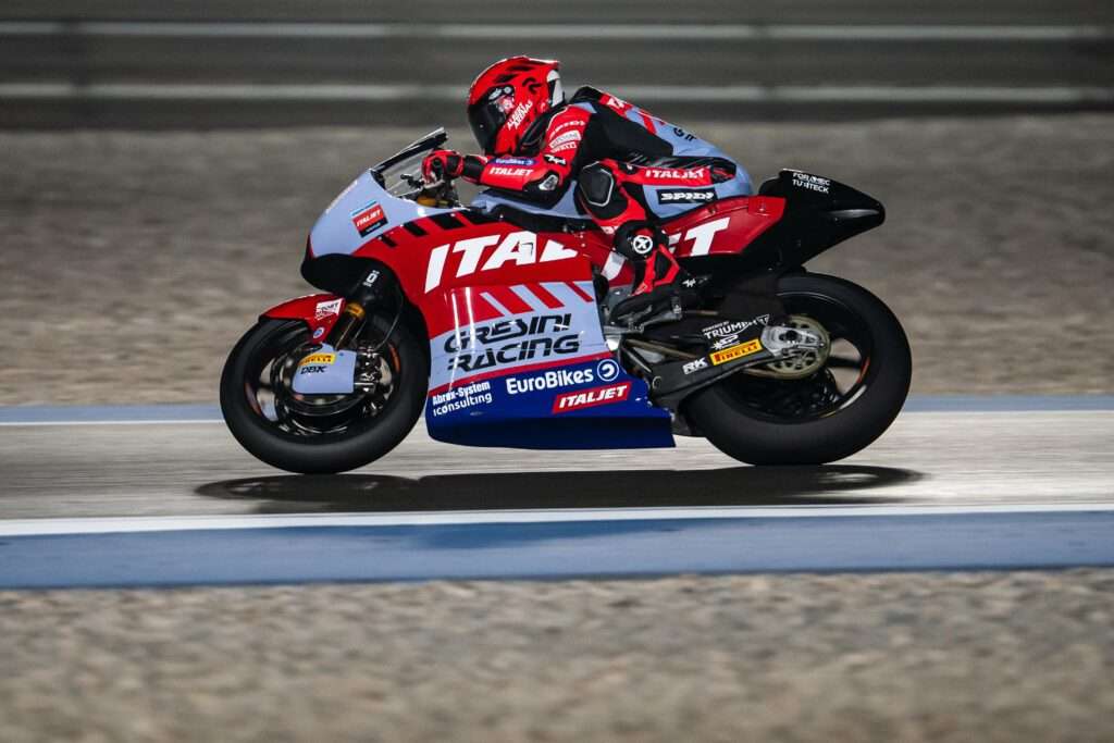 ARENAS TAGLIA IL TRAGUARDO DEL QATAR IN NONA POSIZIONE - Gresini Racing