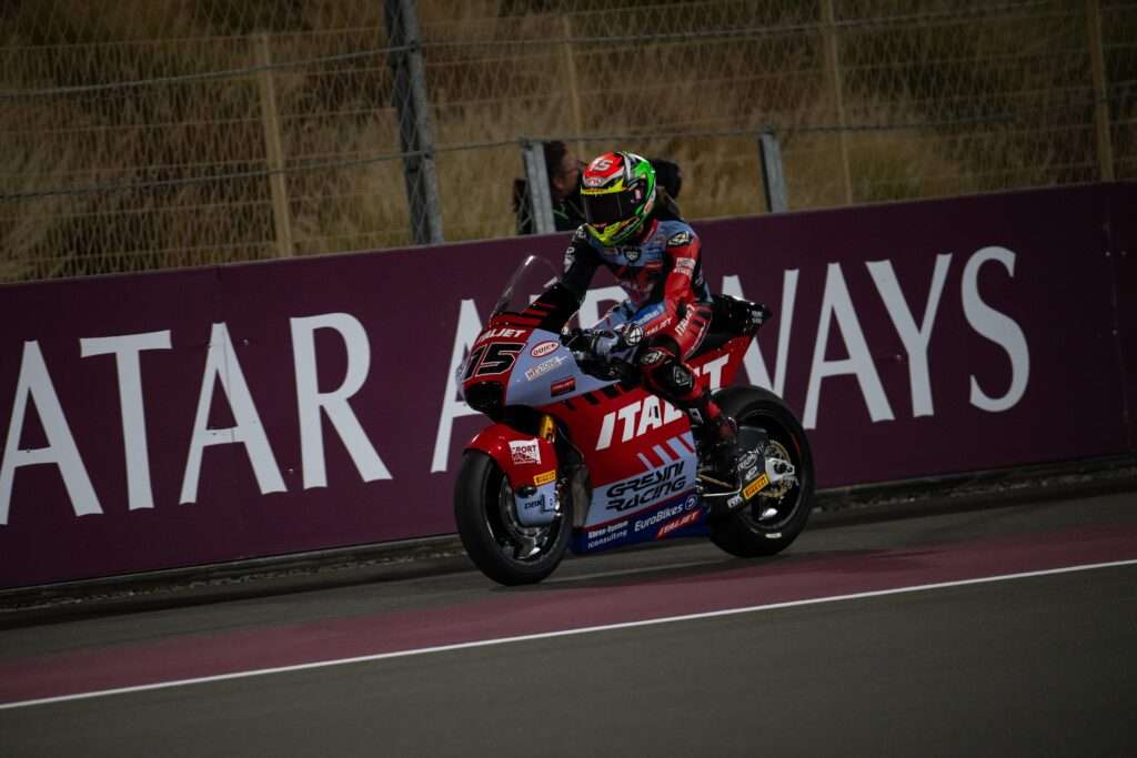 ARENAS TAGLIA IL TRAGUARDO DEL QATAR IN NONA POSIZIONE - Gresini Racing