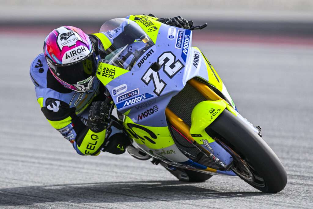MotoE TEST: FERRARI CHIUDE I TEST AL COMANDO – SUA ANCHE LA SIMULAZIONE GARA - Gresini Racing