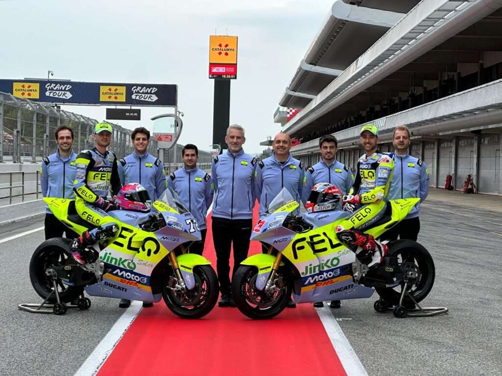 MotoE TEST: FERRARI CHIUDE I TEST AL COMANDO – SUA ANCHE LA SIMULAZIONE GARA - Gresini Racing