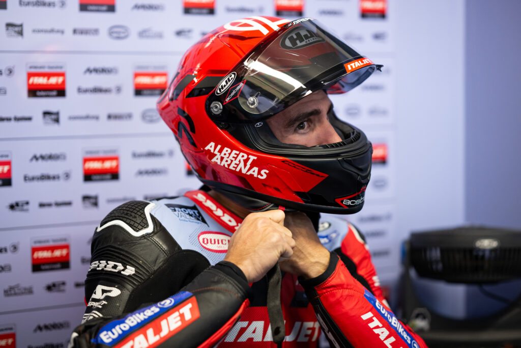 ARENAS DIRETTO IN Q2; BINDER FUORI DAL GP DI FRANCIA A CAUSA DELLA FRATTURA ALL’ULNA SINISTRA - Gresini Racing