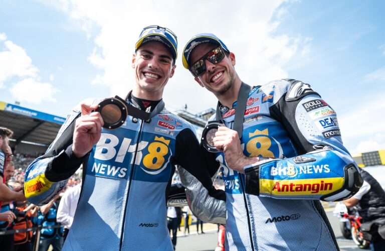 ALEX SECOND ONCE AGAIN, MAIDEN TOP 3 FOR A JOYFUL FERMIN = A GRESINI DOUBLE PODIUM AT LE MANS   