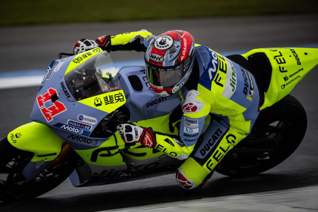 FERRARI DIRETTO IN Q2, SI AGGIUDICA LA SECONDA FILA - Gresini Racing