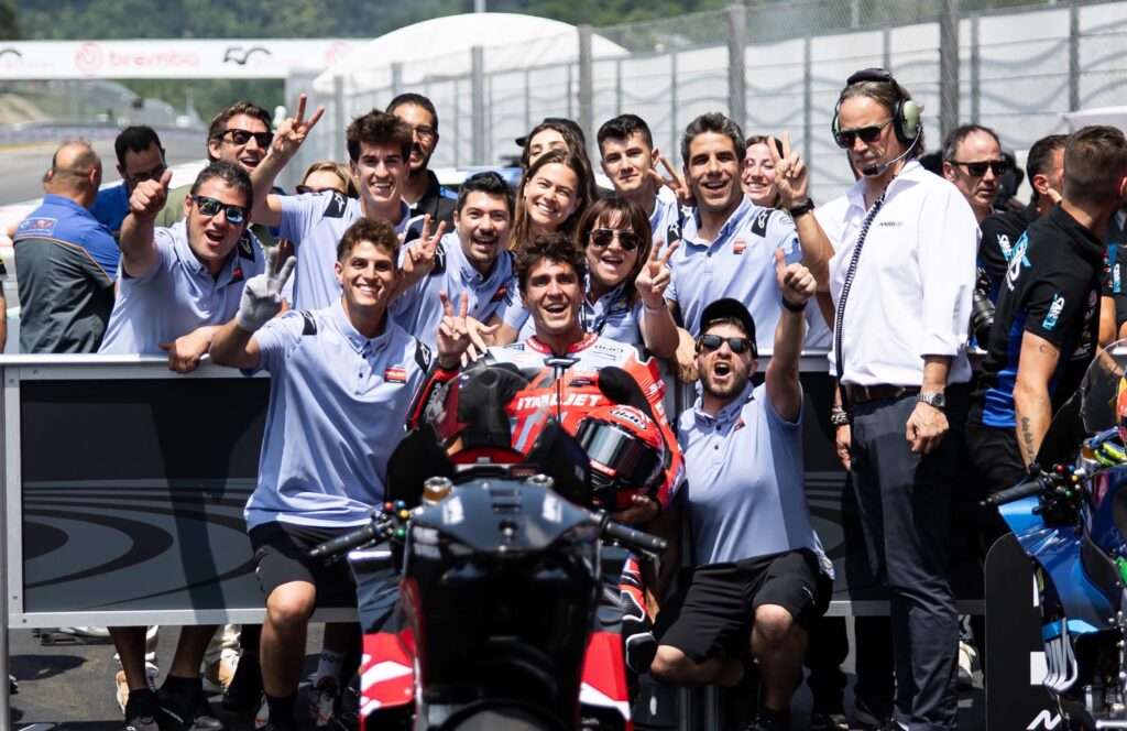 ARENAS CONQUISTA LA PRIMA FILA: È TERZO NELLE QUALIFICHE DEL MUGELLO - Gresini Racing