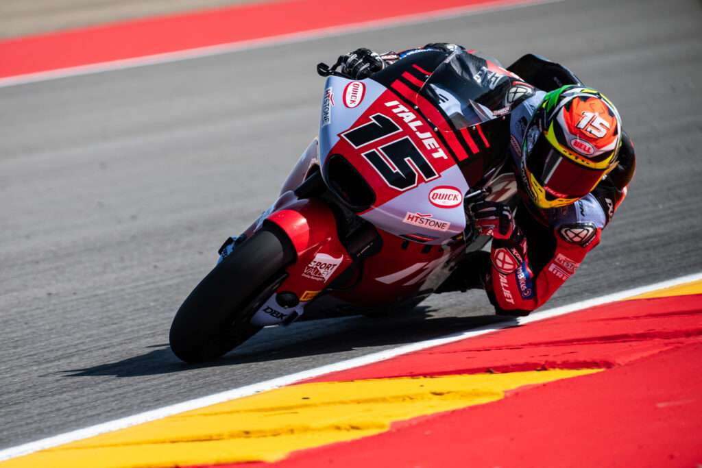 ARAGON PRACTICE: ARENAS DIRETTO IN Q2 - Gresini Racing