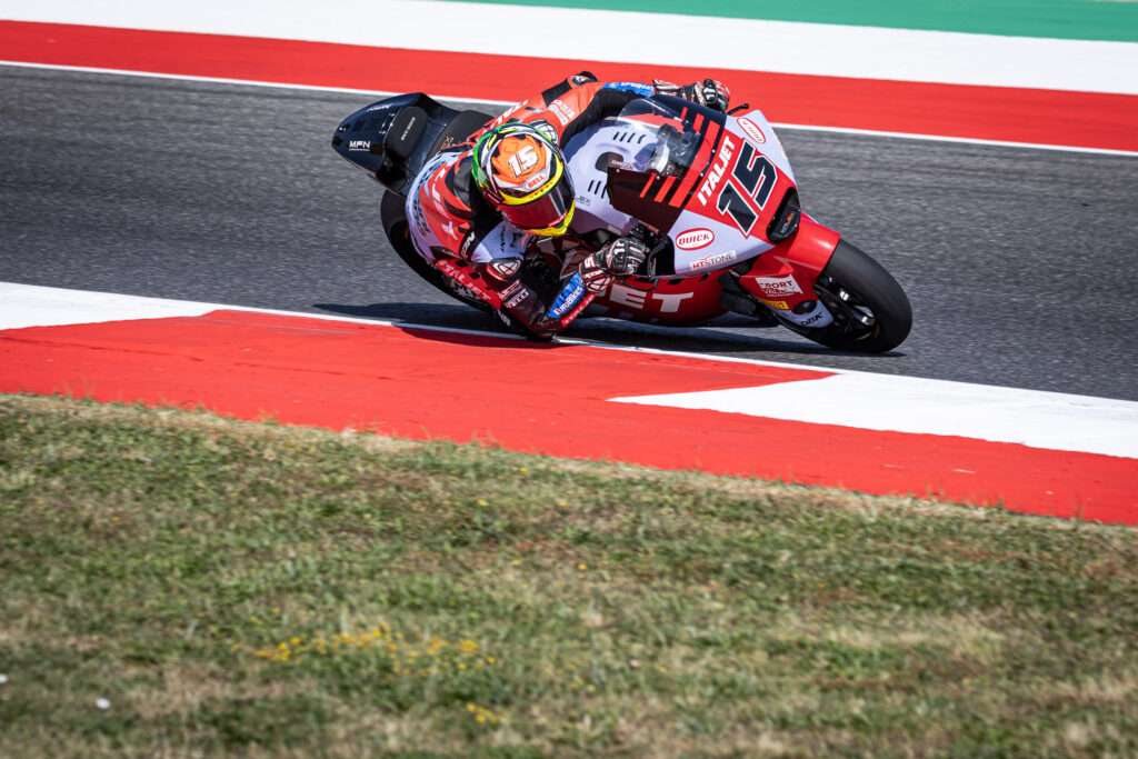ARENAS DIRETTO IN Q2 CON IL SESTO TEMPO, BINDER COSTRETTO ALLA Q1 - Gresini Racing