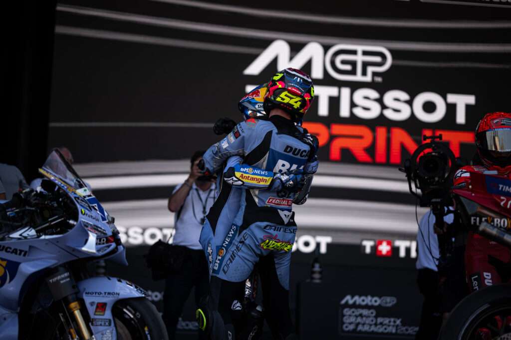 GRESINI VOLA AD ARAGON: DOPPIO PODIO NELLA SPRINT - Gresini Racing