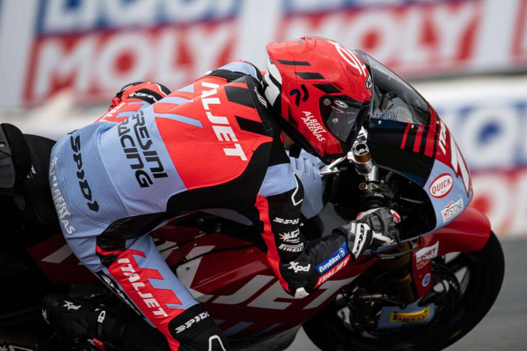 PRACTICE ROVINATA DALLA PIOGGIA: ENTRAMBI IN Q1 - Gresini Racing