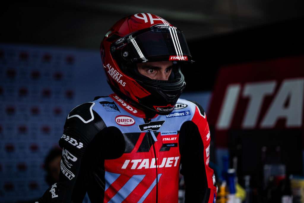 PRACTICE ROVINATA DALLA PIOGGIA: ENTRAMBI IN Q1 - Gresini Racing