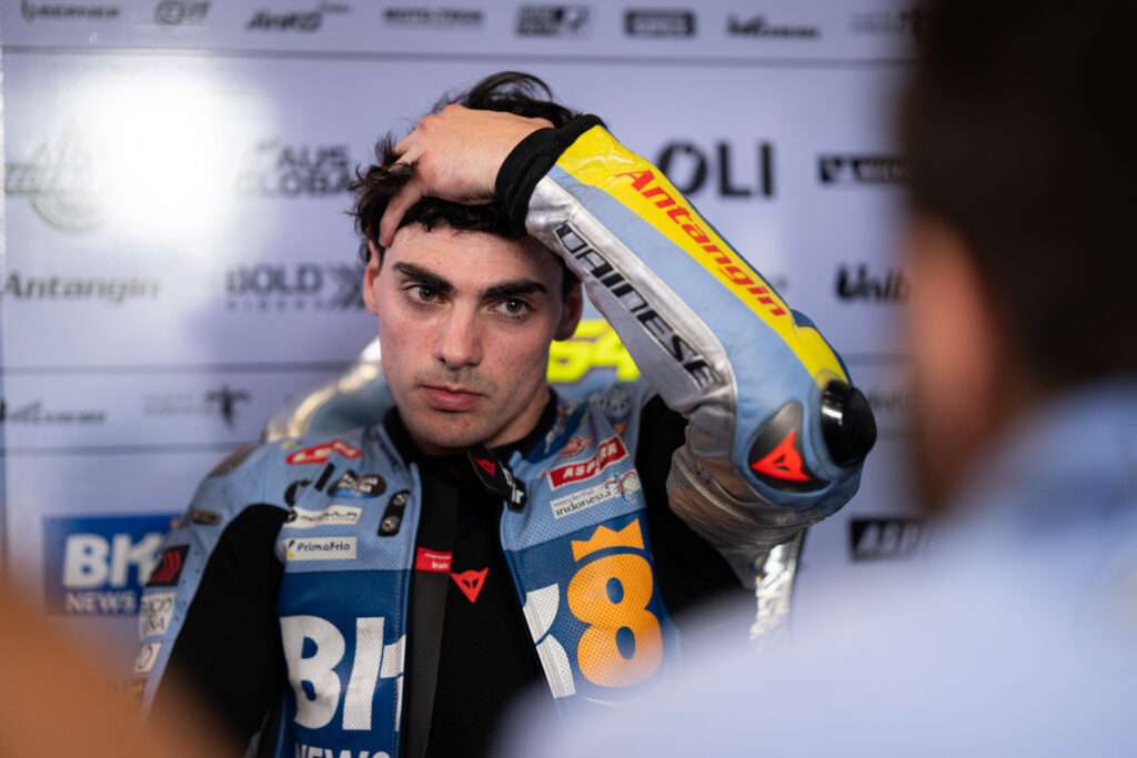 PRIMO SABATO SENZA GLORIA PER IL TEAM BK8 GRESINI - Gresini Racing