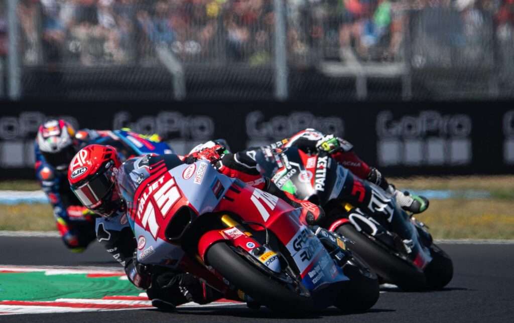 ARENAS RIMONTA FINO ALLA ZONA PUNTI, PER BINDER INVECE IL GP DI BALATON FINISCE TROPPO PRESTO - Gresini Racing