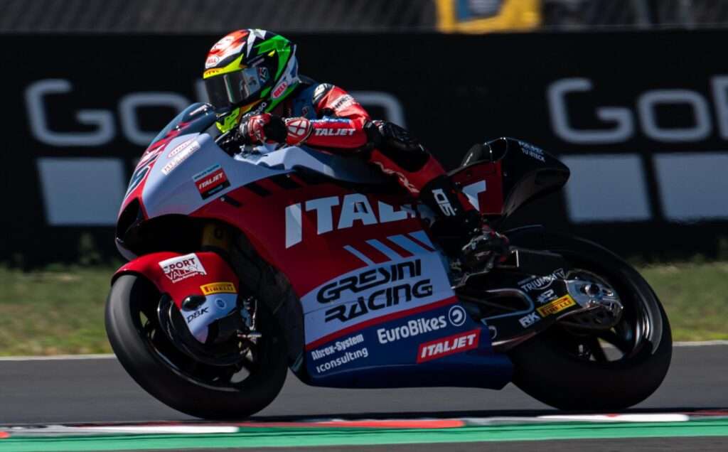 ARENAS RIMONTA FINO ALLA ZONA PUNTI, PER BINDER INVECE IL GP DI BALATON FINISCE TROPPO PRESTO - Gresini Racing