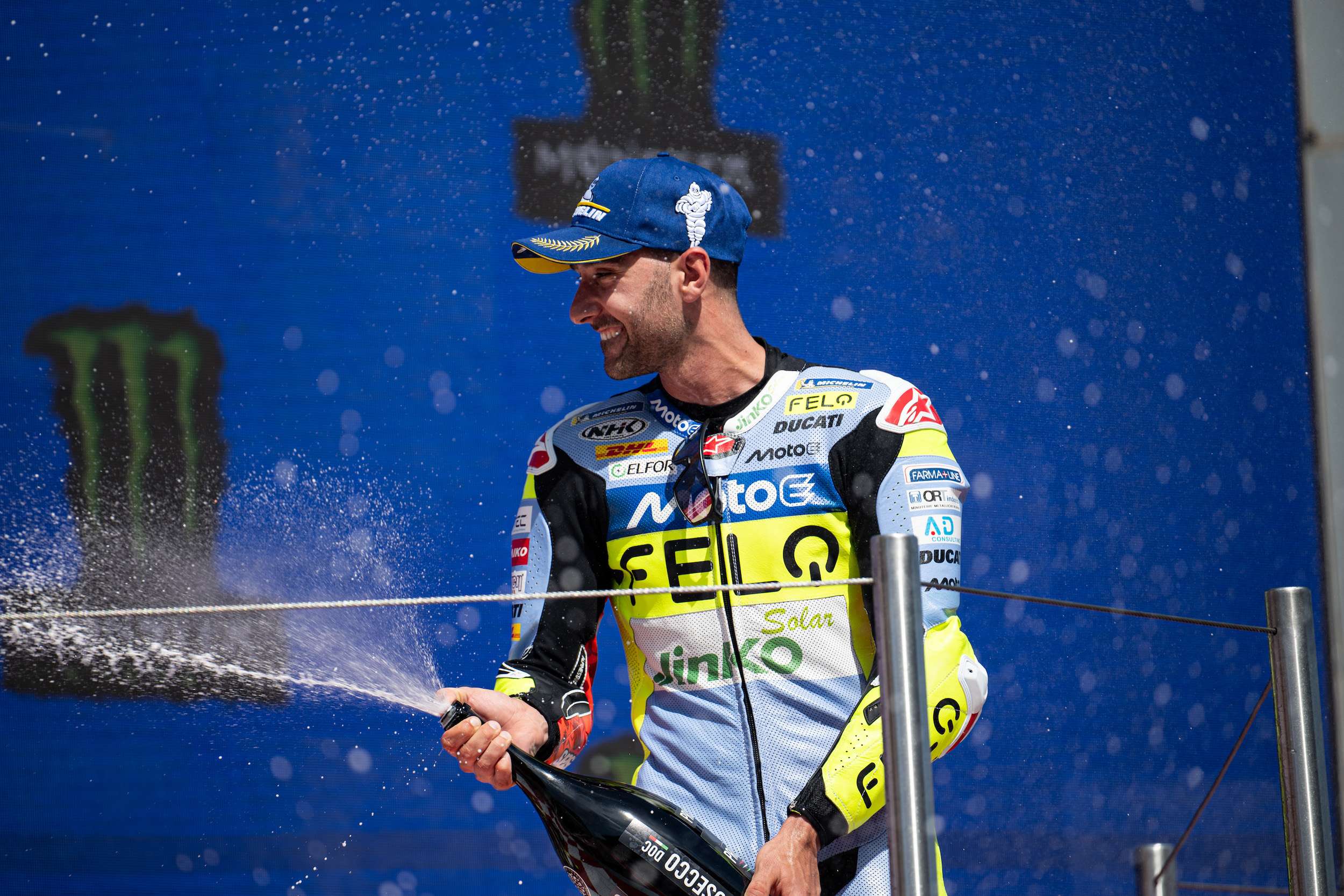 FERRARI THIRD IN RACE1, BEFORE CRASHING IN RACE TWO WHILE BATTLING FOR ...