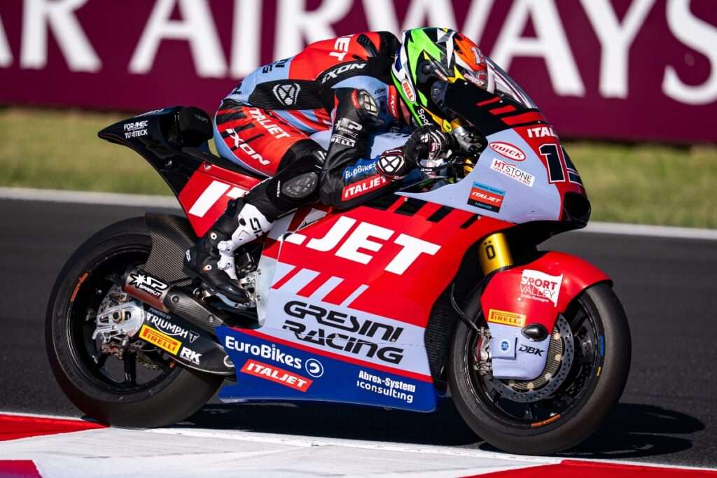 VENERDÌ POSITIVO PER ARENAS, DIRETTO IN Q2 CON IL SESTO TEMPO - Gresini Racing