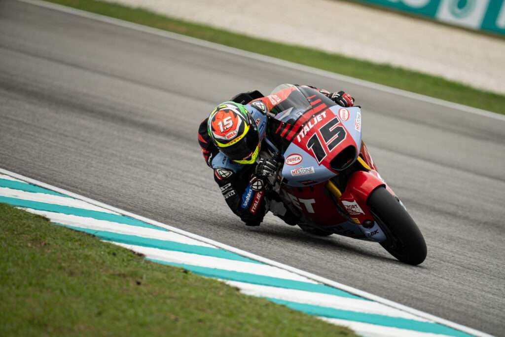 SEPANG: ARENAS VOLA DIRETTO IN Q2 CON IL TERZO TEMPO - Gresini Racing