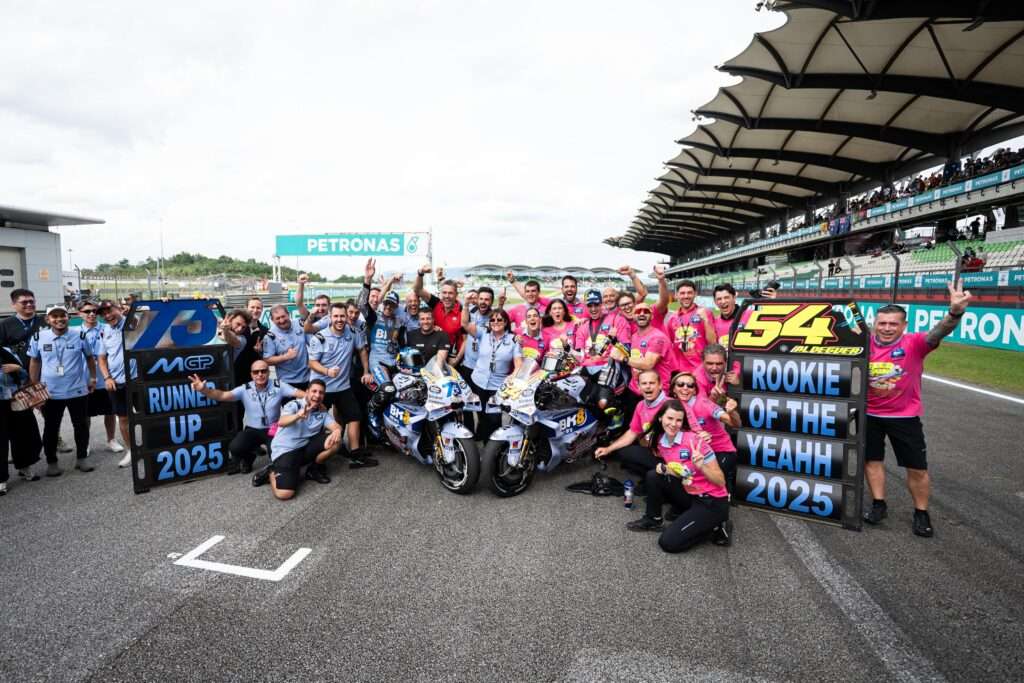 PODIO GRESINI: ALEX È SECONDO NEL MONDIALE, FERMIN È ROOKIE OF THE YEAR - Gresini Racing