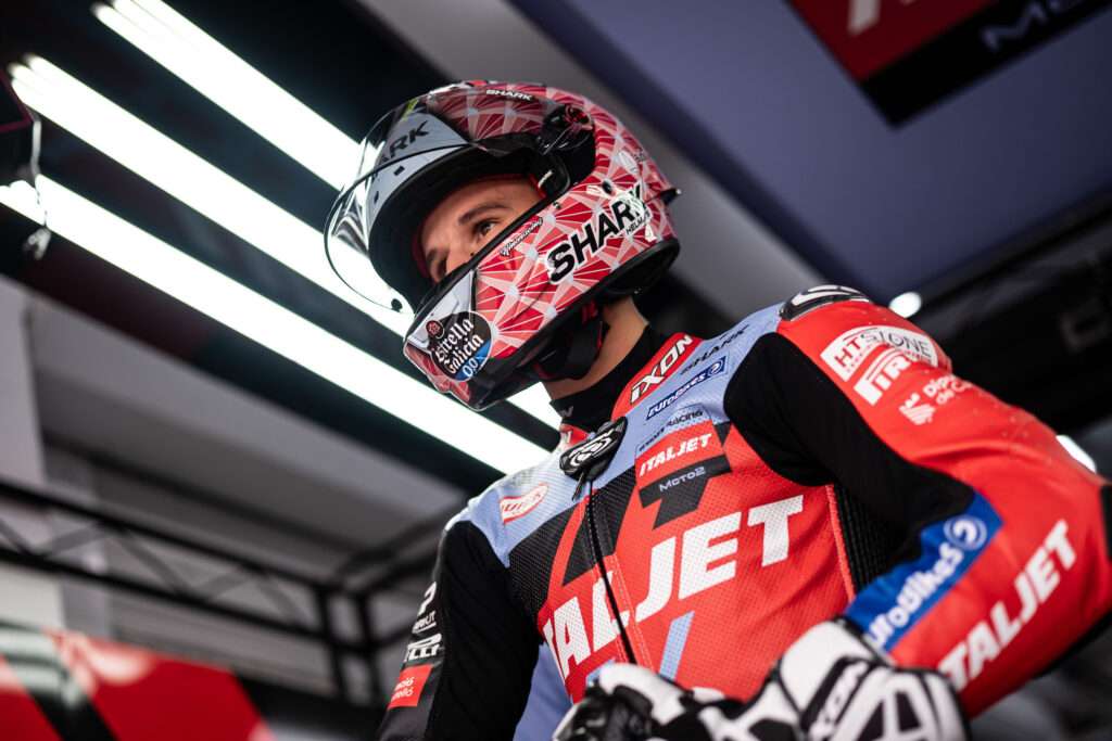 PRIMO ACCESSO DIRETTO IN Q2 PER GARCIA CON I COLORI ITALJET GRESINI - Gresini Racing