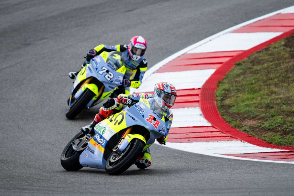 FERRARI CADE E SI RIALZA: È OTTAVO IN QUALIFICA E DOMANI TUTTO PUÒ SUCCEDERE - Gresini Racing
