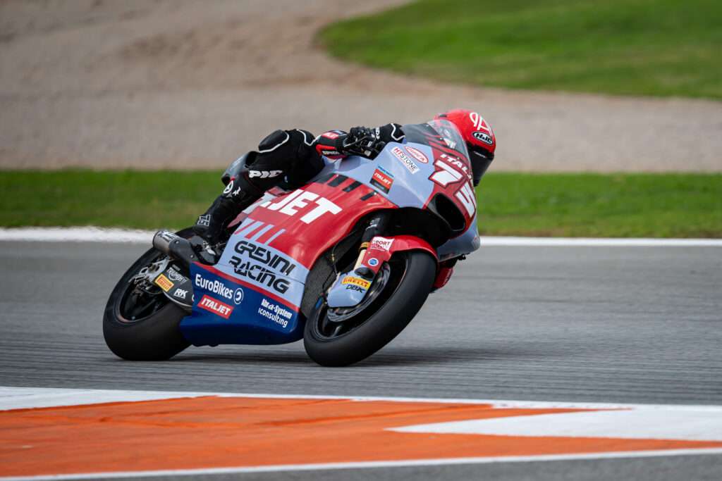 PRIMO ACCESSO DIRETTO IN Q2 PER GARCIA CON I COLORI ITALJET GRESINI - Gresini Racing