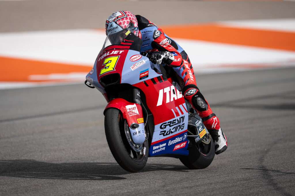 PRIMO ACCESSO DIRETTO IN Q2 PER GARCIA CON I COLORI ITALJET GRESINI - Gresini Racing