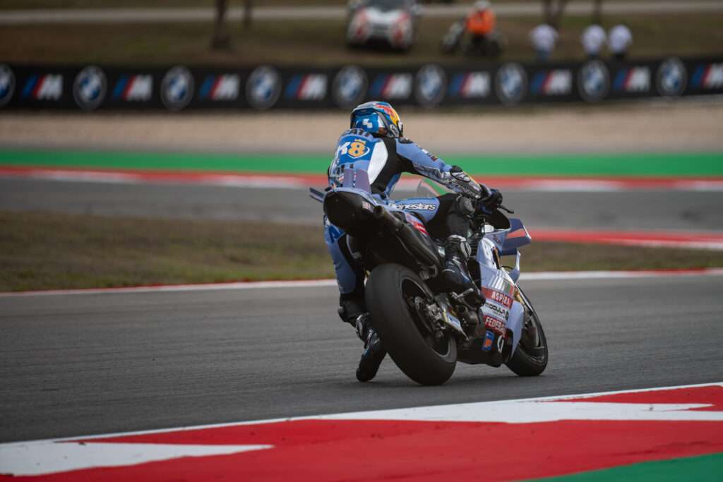ALEX DANZA A PORTIMAO, SEMPRE PRIMO. FERMIN IN Q2 - Gresini Racing