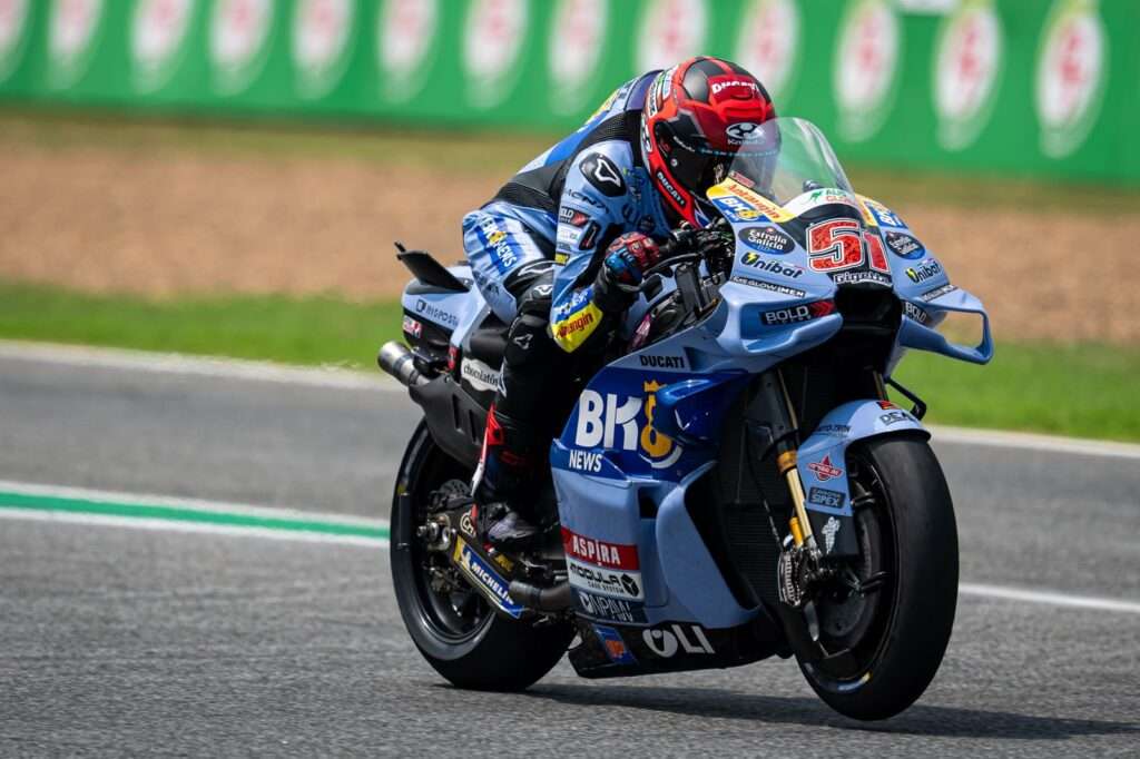 SUBITO Q2 NEL VENERDÌ D’ESORDIO THAI - Gresini Racing