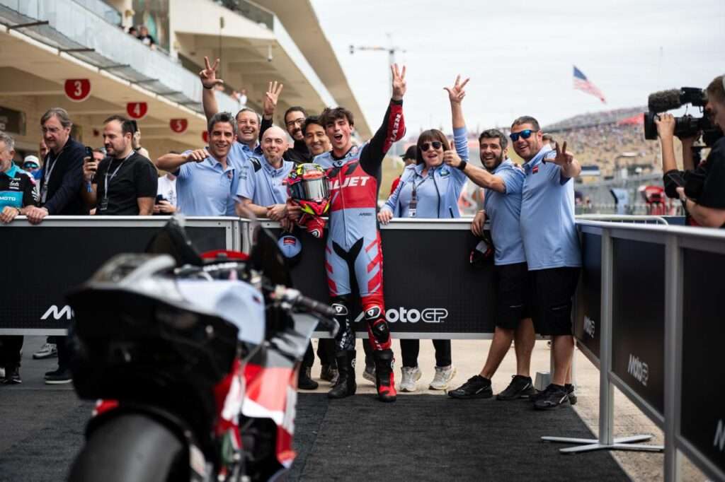PRIMA FILA PER IL TEAM ITALJET GRESINI MOTO2: LÓPEZ TERZO NELLE QUALIFICHE DI AUSTIN - Gresini Racing