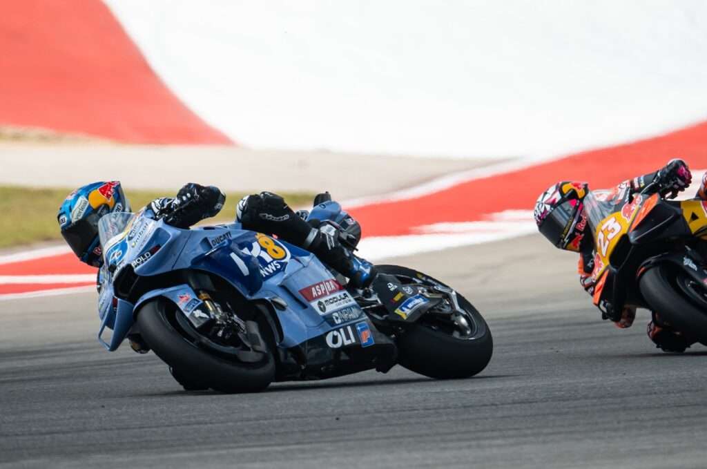 IL TEAM BK8 GRESINI RACING A PUNTI NEL GP DELLE AMERICHE - Gresini Racing