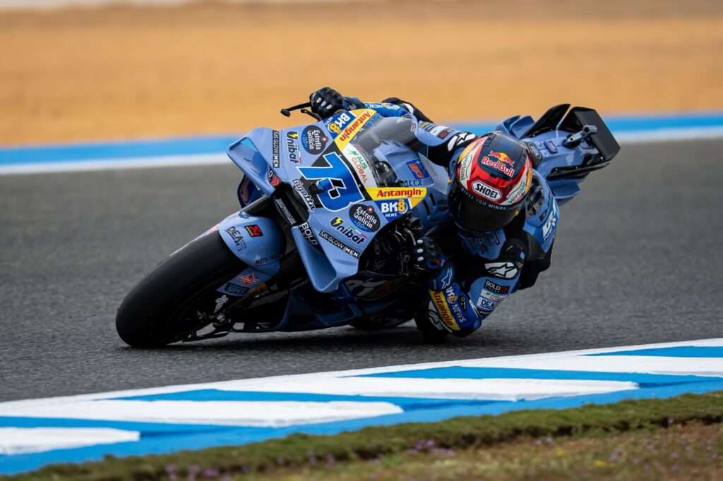 ALEX CLOSE TO RECORD, FERMIN INTO Q2 - Gresini Racing